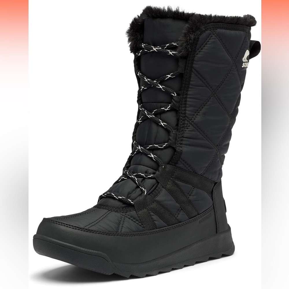 Sorel Women's Whitney II Tall Lace Waterproof Boots Size 10